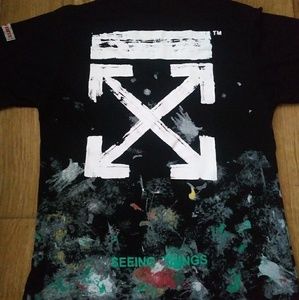 "Off White" seeing things tee